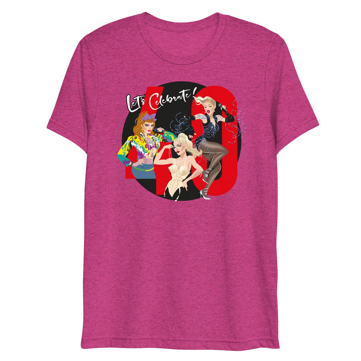 Let's Celebrate (Triblend)-Triblend T-Shirt-Swish Embassy