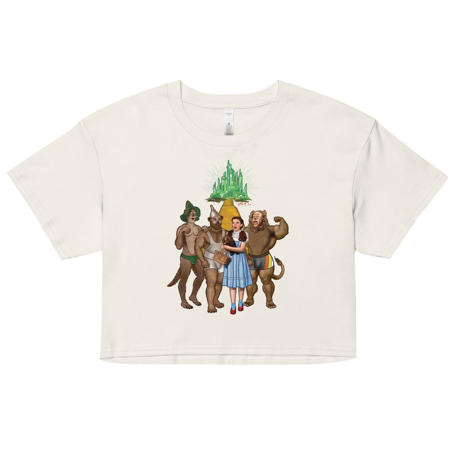 Lions and Otters and Bears, Oh my! (Crop Top)-Crop Top-Swish Embassy