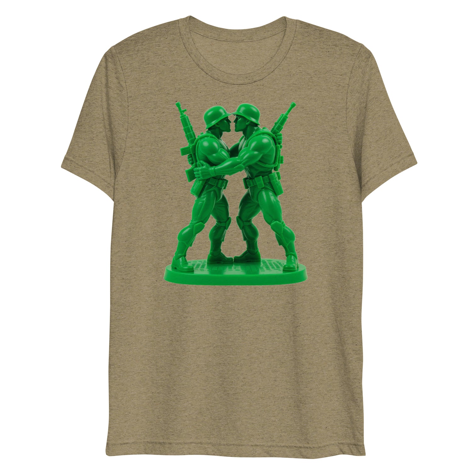 Little Green Men (Triblend)-Triblend T-Shirt-Swish Embassy