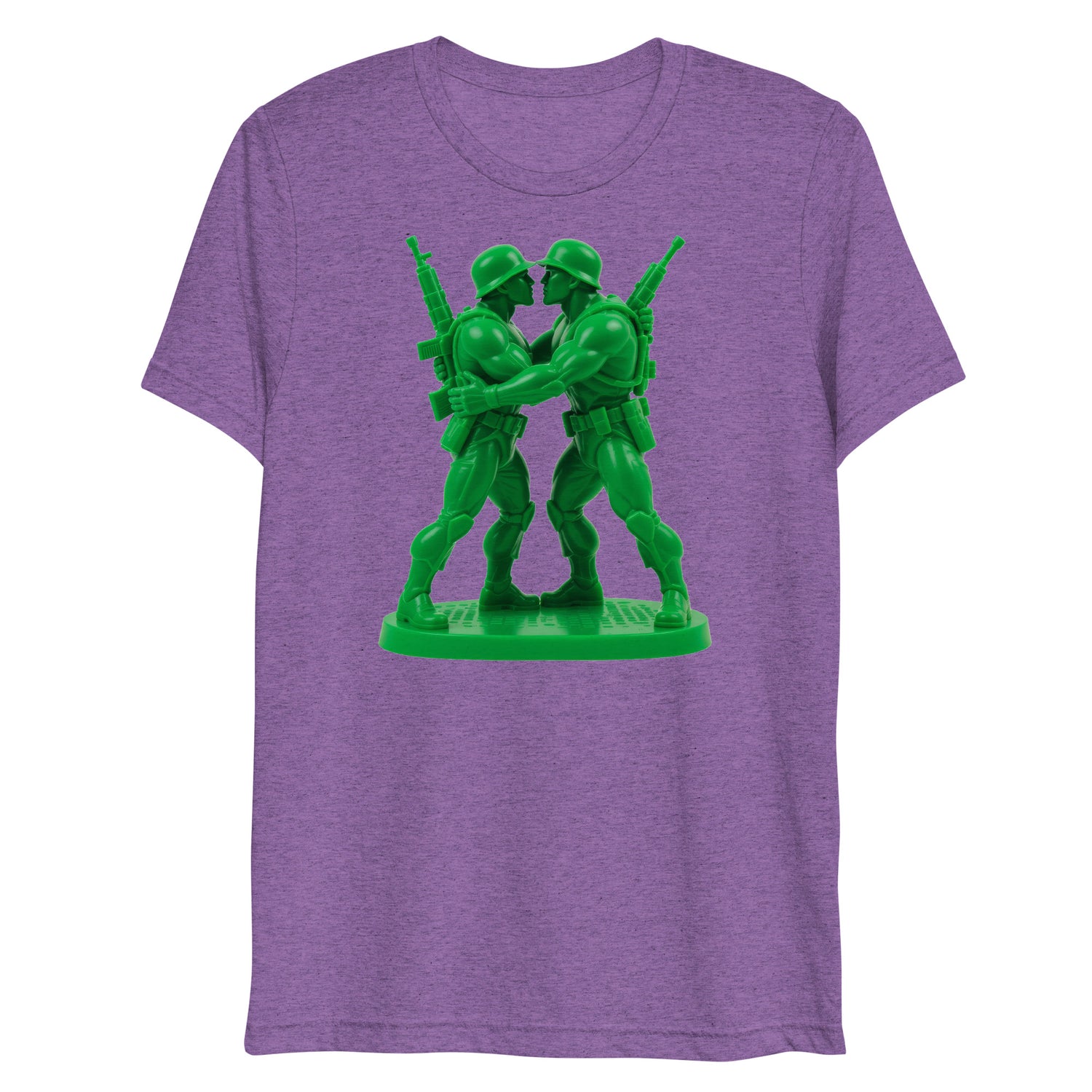 Little Green Men (Triblend)-Triblend T-Shirt-Swish Embassy