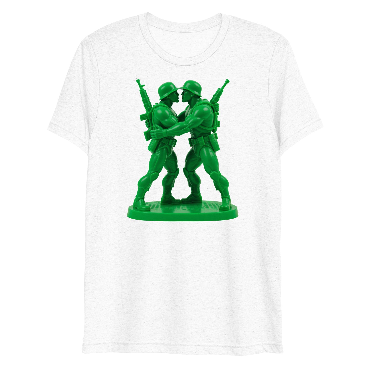 Little Green Men (Triblend)-Triblend T-Shirt-Swish Embassy