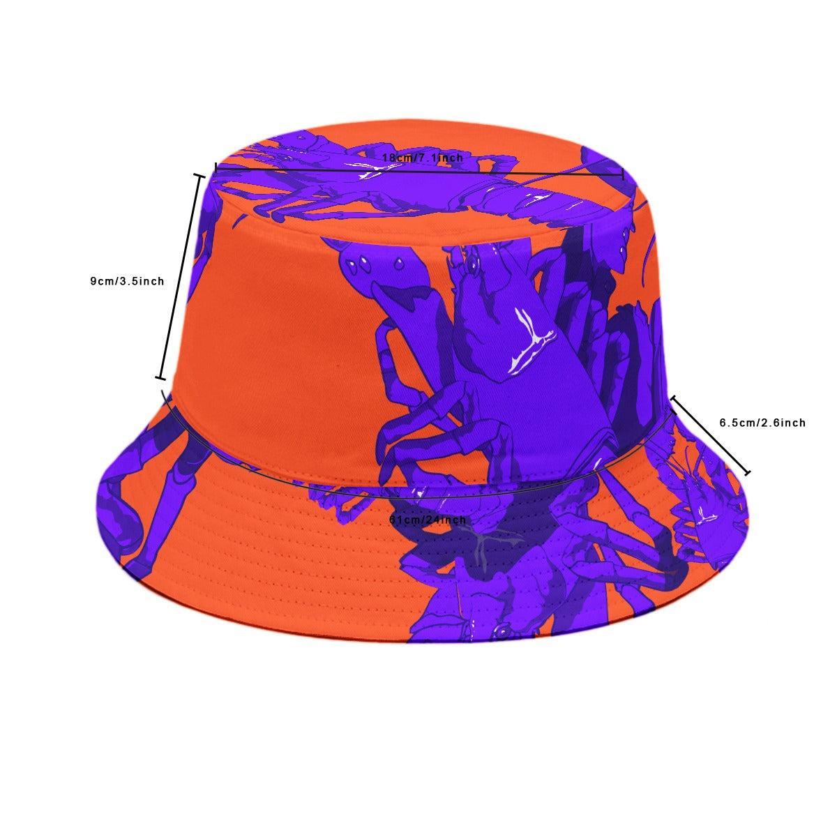 Lobster (Allover Bucket Hat)-Allover Bucket Hat-Swish Embassy