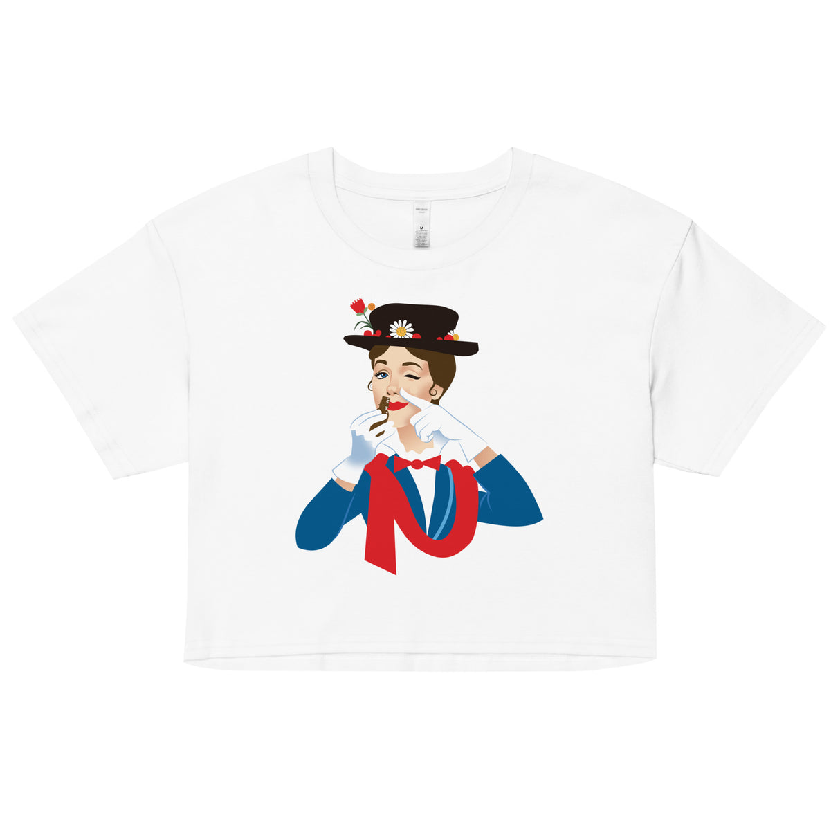 Mary Poppers (Crop Top)-Crop Top-Swish Embassy
