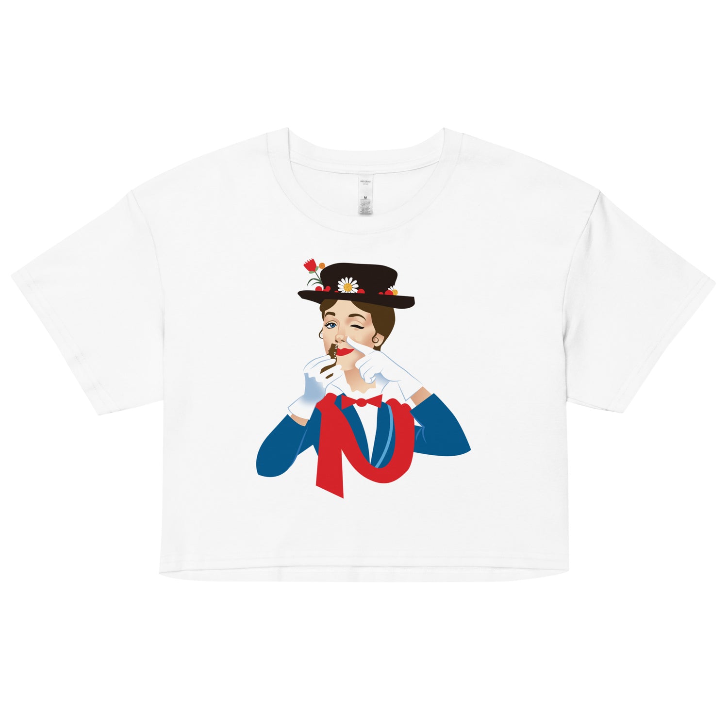 Mary Poppers (Crop Top)-Crop Top-Swish Embassy