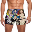 Material Girl (Square Cut Trunks)-Square Cut Trunks-Swish Embassy