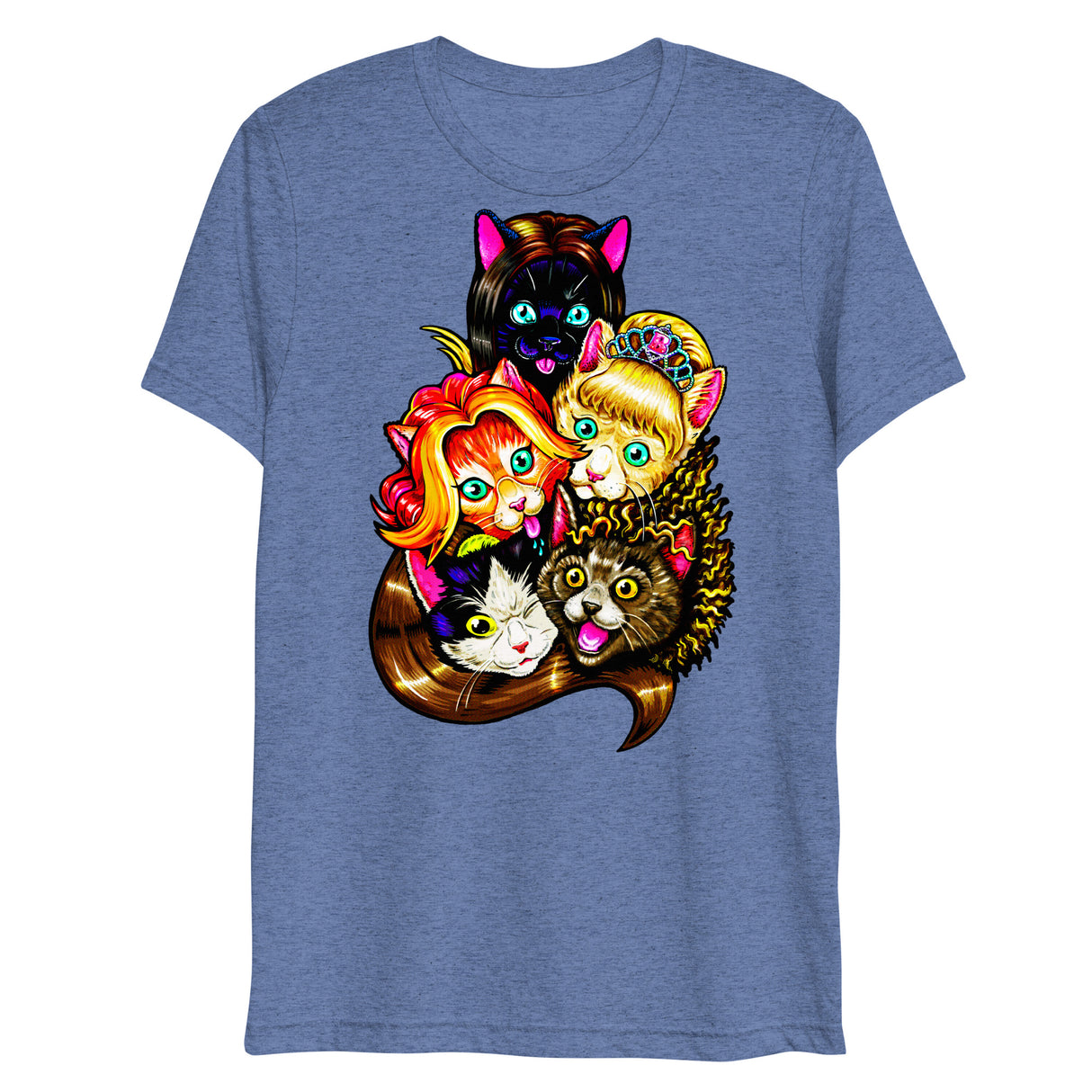 Meow Tell Me What You Want (Triblend)-Triblend T-Shirt-Swish Embassy