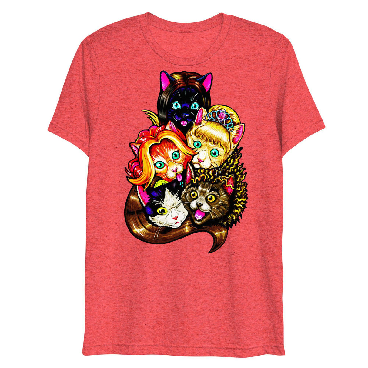 Meow Tell Me What You Want (Triblend)-Triblend T-Shirt-Swish Embassy