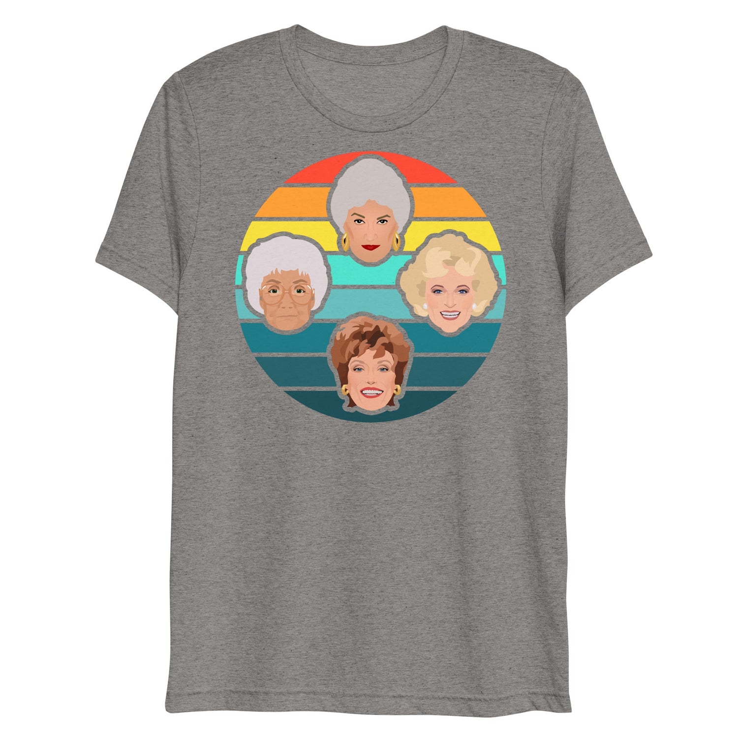 Miami Sunset (Triblend)-Triblend T-Shirt-Swish Embassy