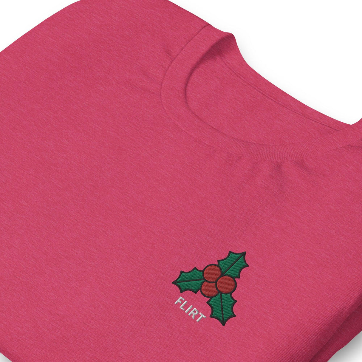 Mistletoe (Flirt)-Christmas T-Shirts-Swish Embassy