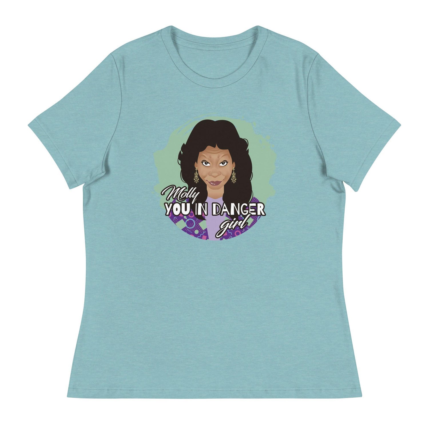 Molly You in Danger Girl (Women's Relaxed T-Shirt)-Women's T-Shirts-Swish Embassy