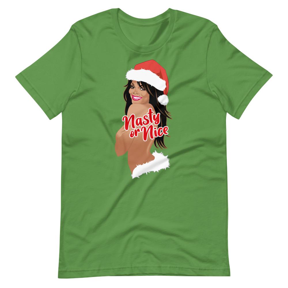 Nasty or Nice-Christmas T-Shirts-Swish Embassy