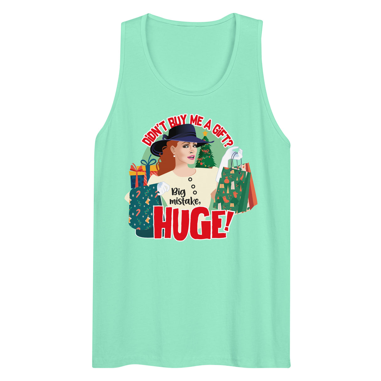 No Gift? Big Mistake (Tank top)-Tank Top-Swish Embassy