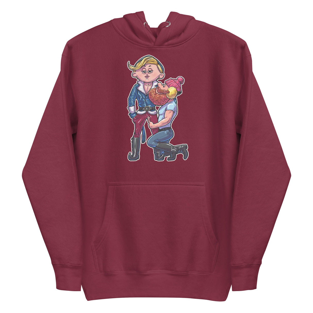 North Pole's Top Elf (Hoodie)-Hoodie-Swish Embassy