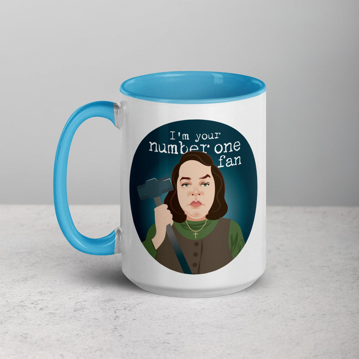 Number One Fan (Mug)-Mugs-Swish Embassy