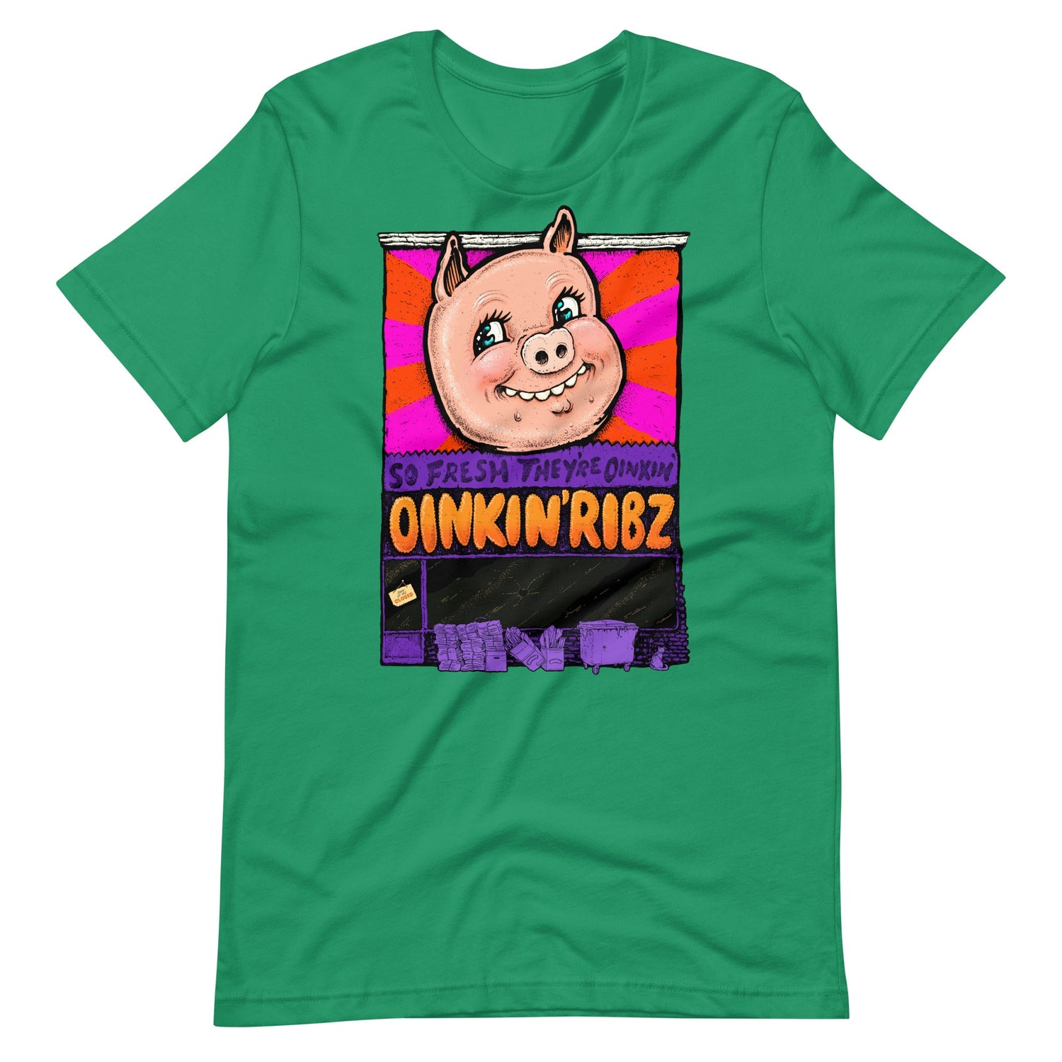 Oinkin Ribs-T-Shirts-Swish Embassy