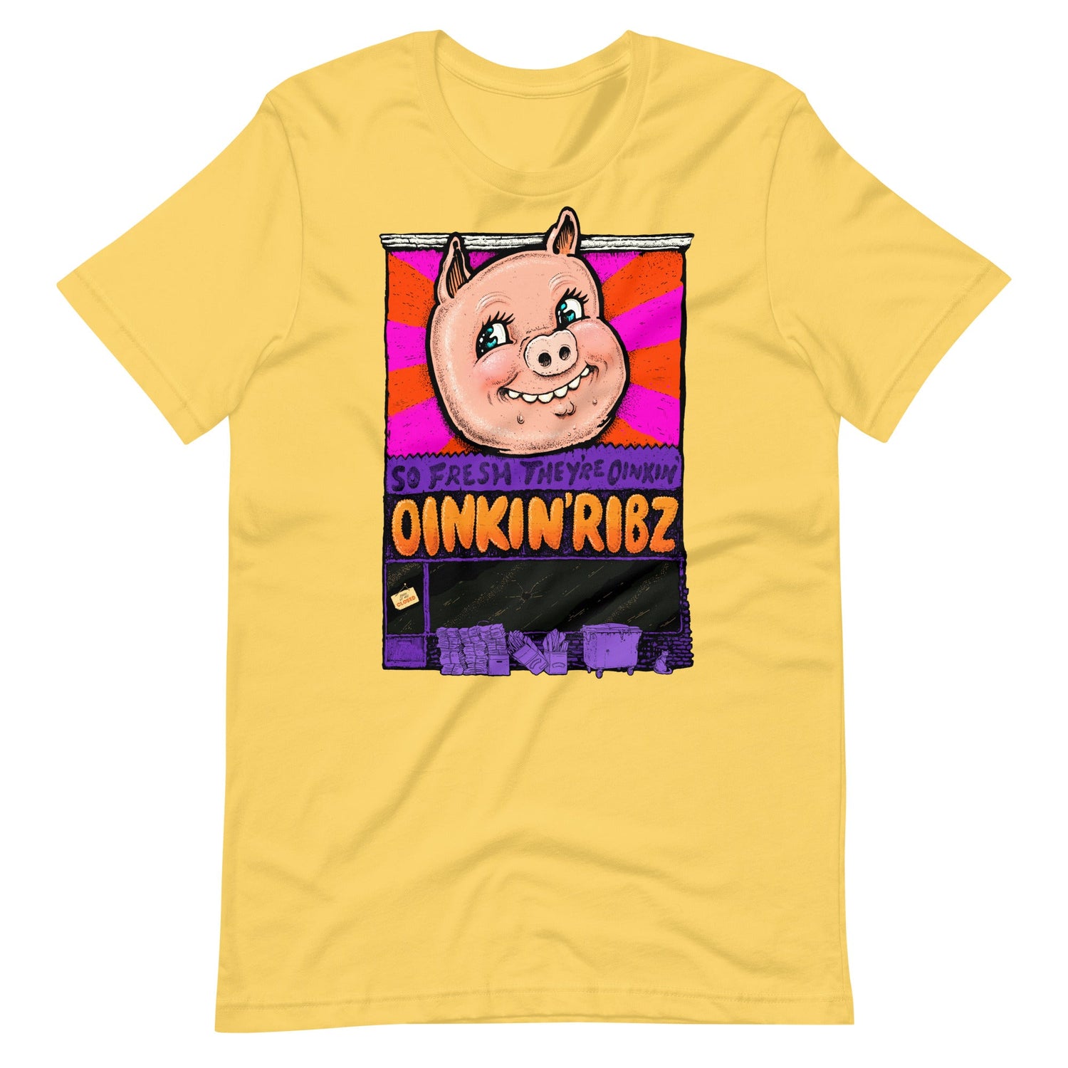 Oinkin Ribs-T-Shirts-Swish Embassy