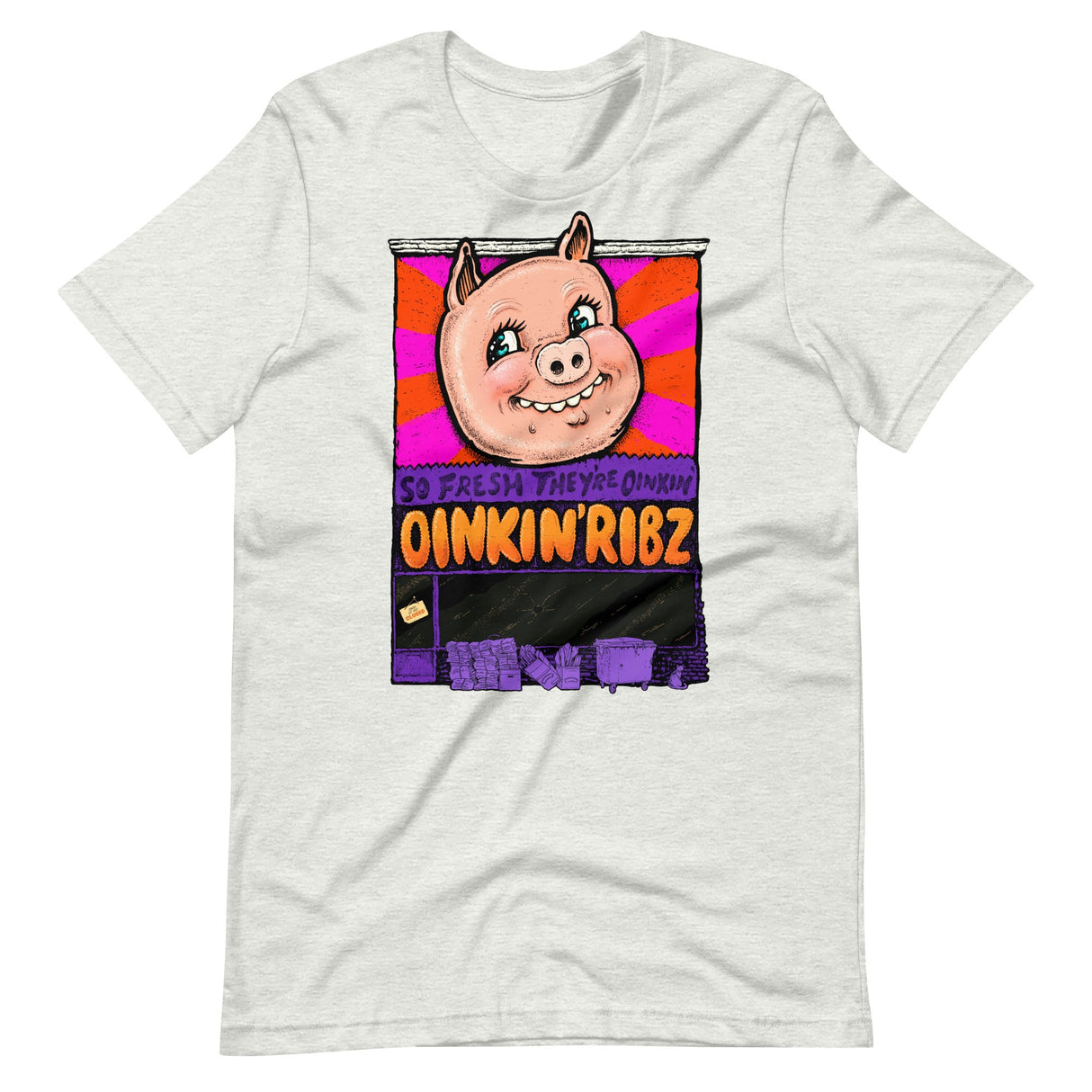 Oinkin Ribs-T-Shirts-Swish Embassy