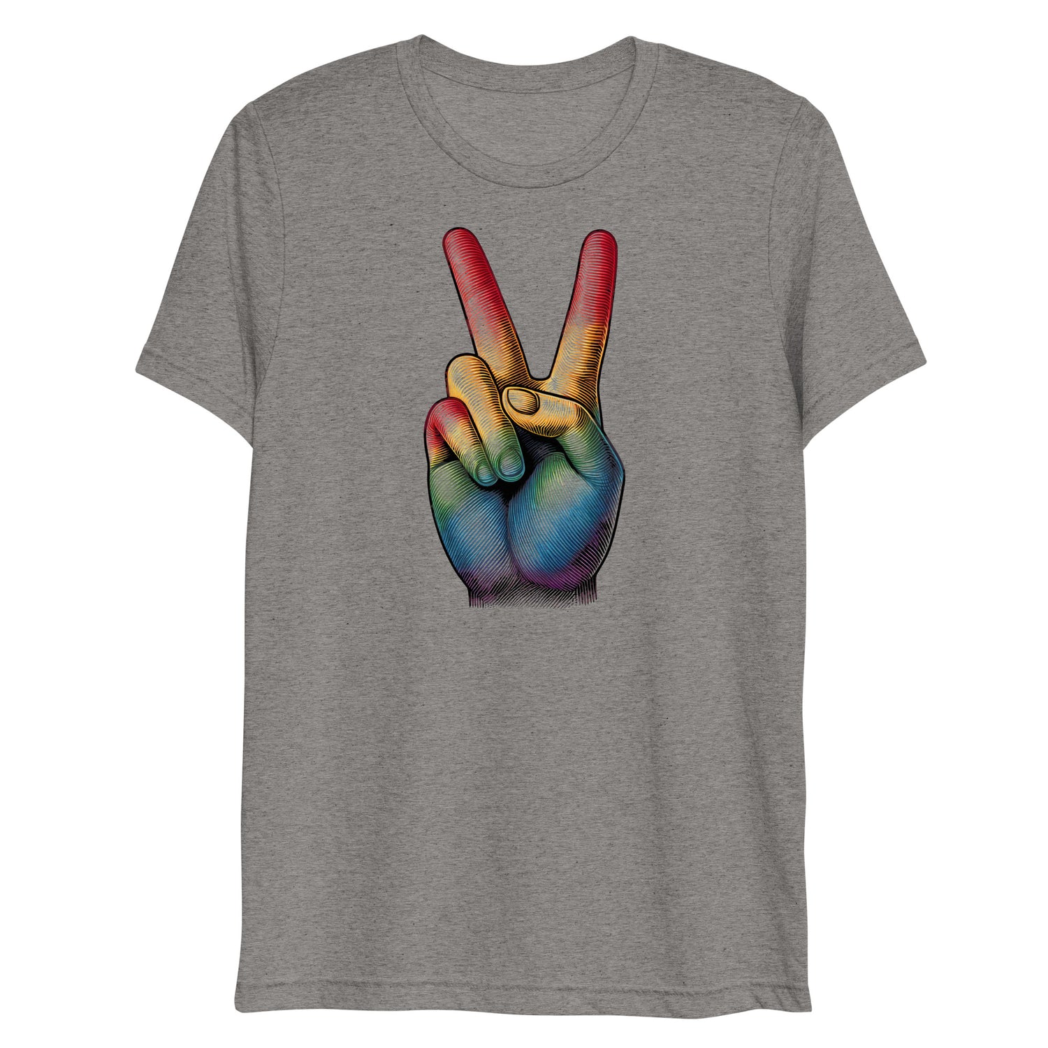 Peace and Pride (Triblend)-Triblend T-Shirt-Swish Embassy