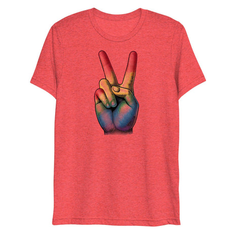 Peace and Pride (Triblend)-Triblend T-Shirt-Swish Embassy