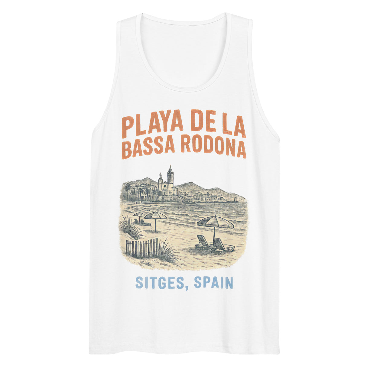 Playa de la Bassa Rodone (Tank Top)-Tank Top (Staging)-Swish Embassy