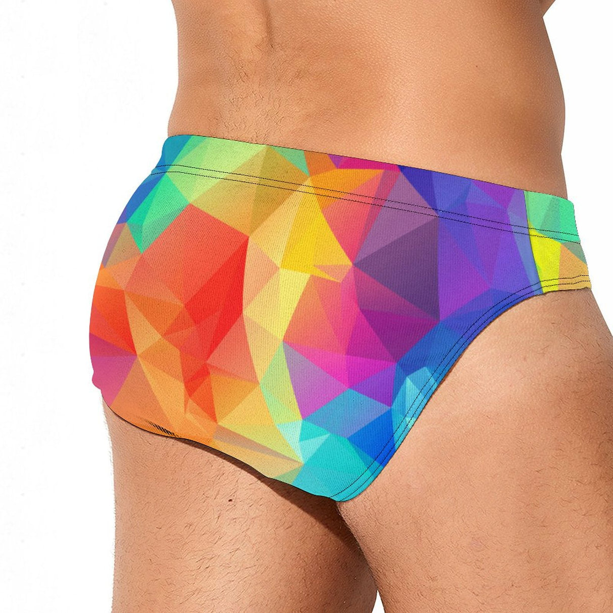 Polygon Pride (Swim Briefs)-Swim Briefs-Swish Embassy