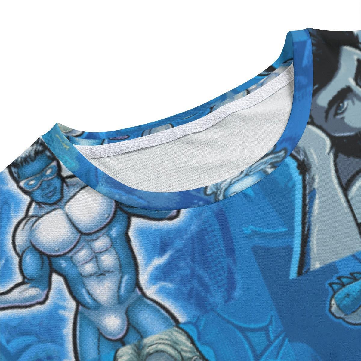 Pop Boys Blue (Allover T-Shirt)-Allover T-Shirt-Swish Embassy