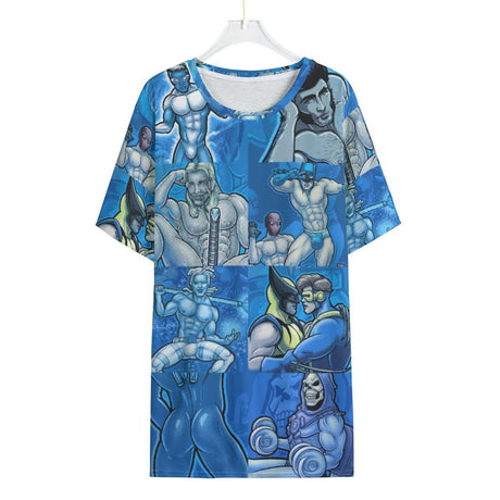 Pop Boys Blue (Allover T-Shirt)-Allover T-Shirt-Swish Embassy