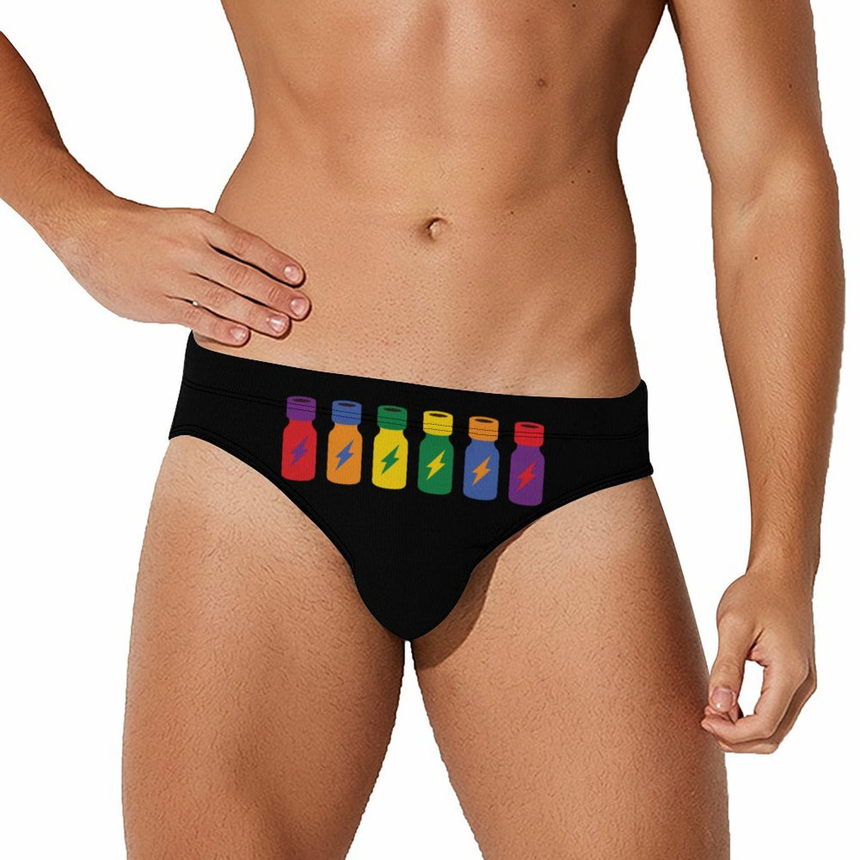 Pop-Pers Art (Swim Briefs)-Swim Briefs-Swish Embassy