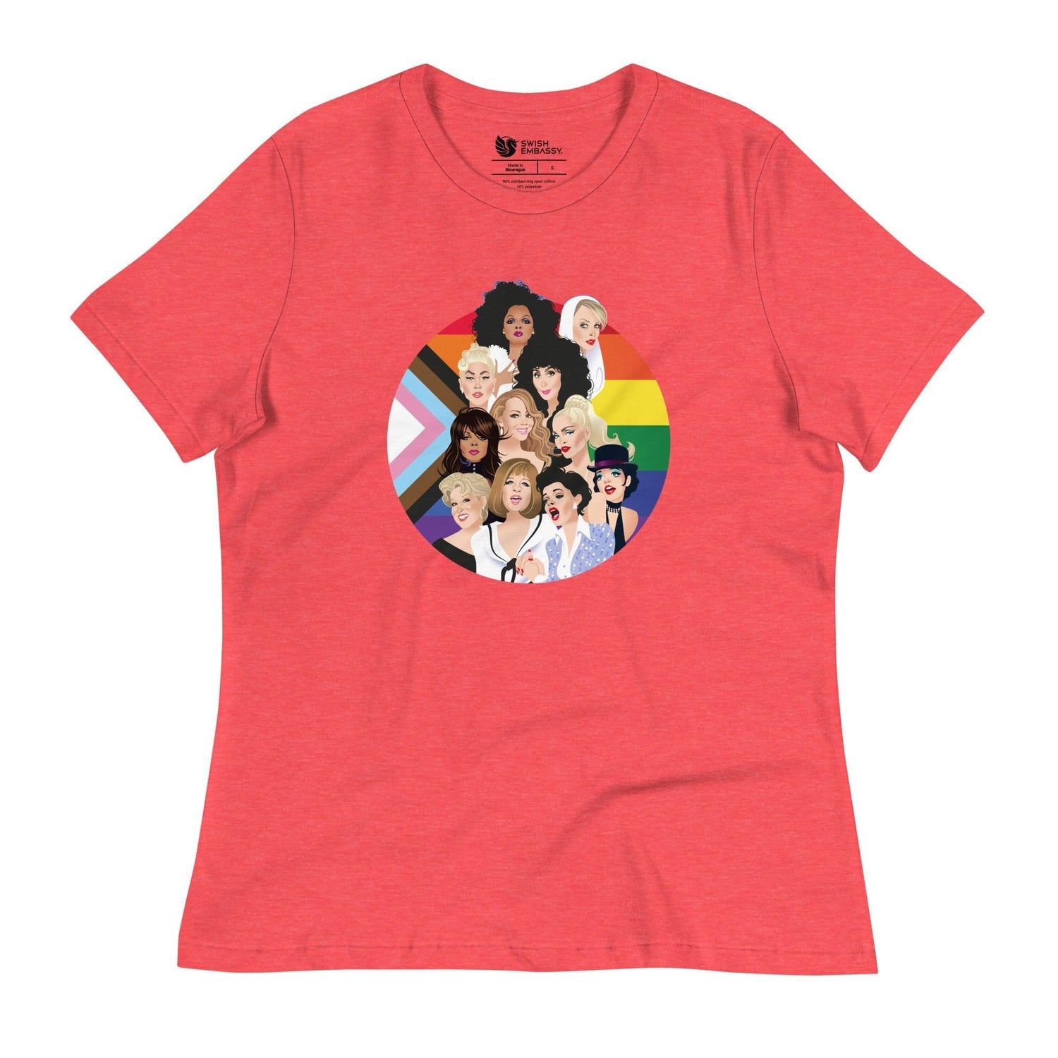 Pride Divas (Women's Relaxed T-Shirt)-Women's T-Shirts-Swish Embassy