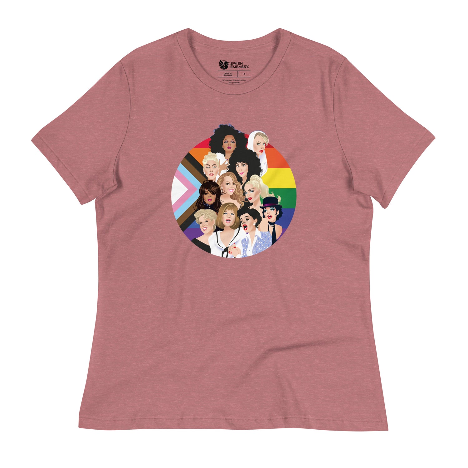 Pride Divas (Women's Relaxed T-Shirt)-Women's T-Shirts-Swish Embassy