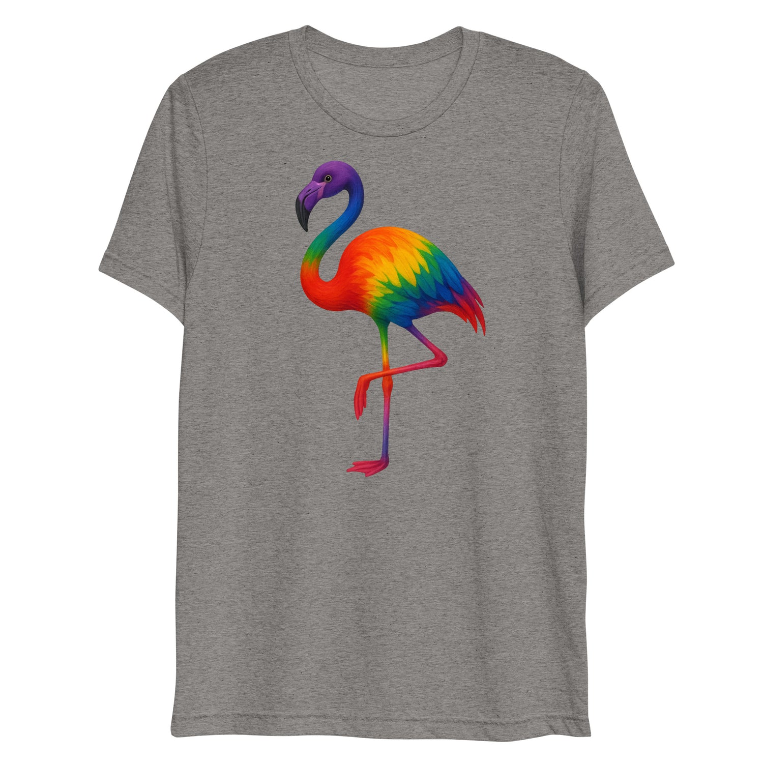 Pride Flamingo (Triblend)-Triblend T-Shirt-Swish Embassy