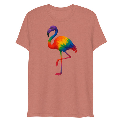 Pride Flamingo (Triblend)-Triblend T-Shirt-Swish Embassy