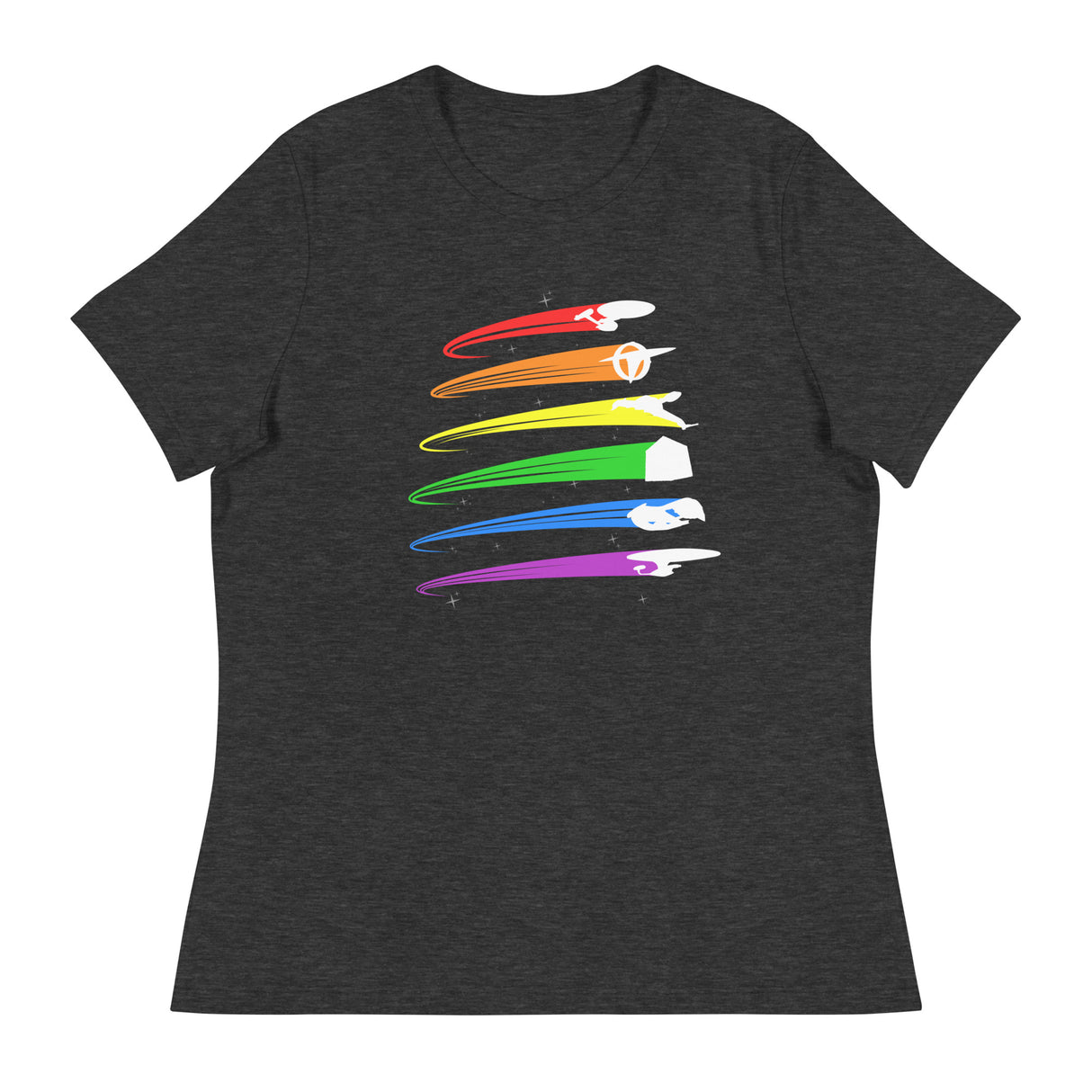 Pride Fleet (Women's Relaxed T-Shirt)-Women's T-Shirts-Swish Embassy