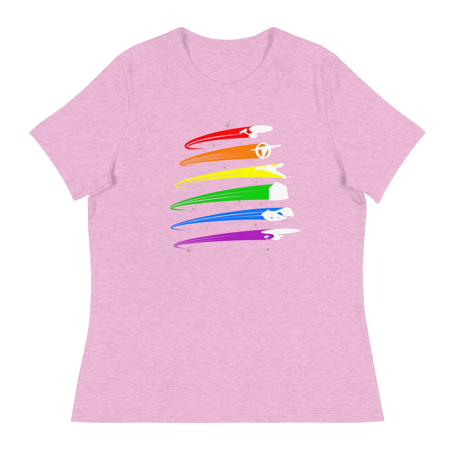 Pride Fleet (Women's Relaxed T-Shirt)-Women's T-Shirts-Swish Embassy