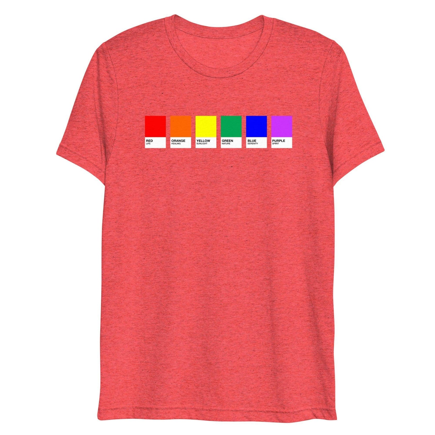 Pride Swatches (Triblend)-Triblend T-Shirt-Swish Embassy