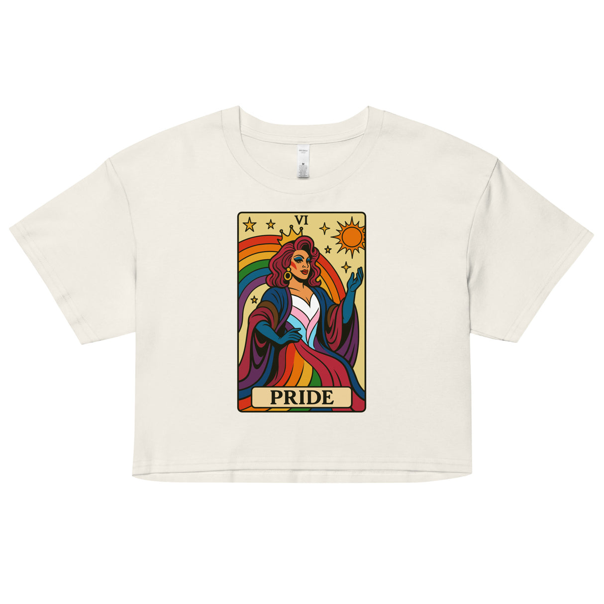 Pride Tarot (Crop Top)-Crop Top-Swish Embassy