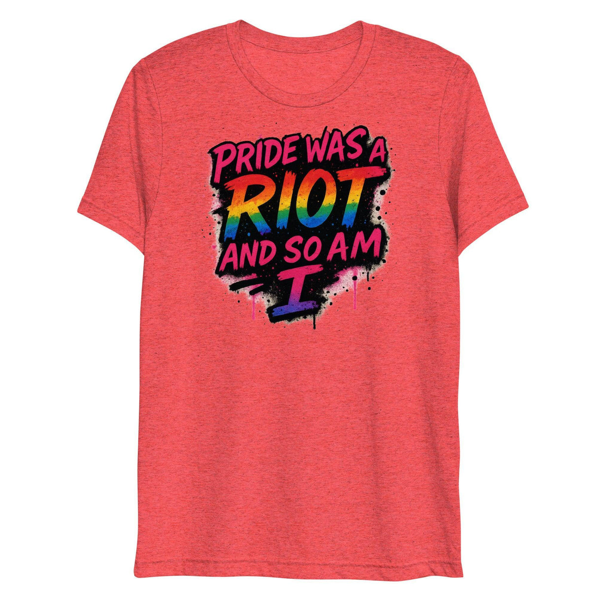 Pride Was a Riot (Triblend)-Triblend T-Shirt-Swish Embassy