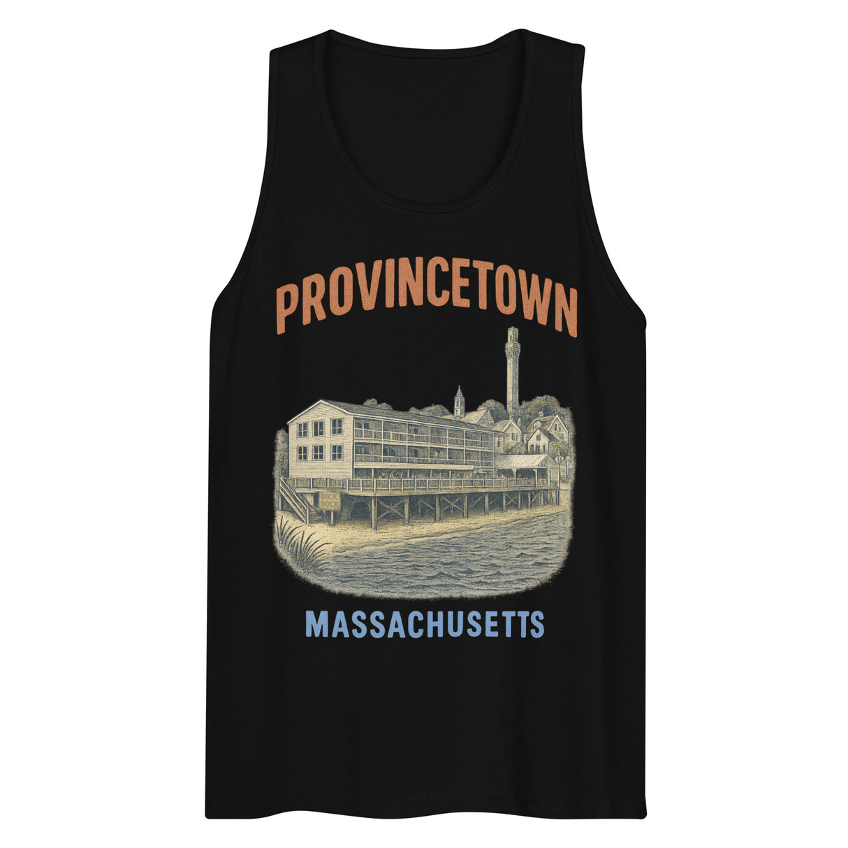 Provincetown Seaside (Tank Top)-Tank Top (Staging)-Swish Embassy