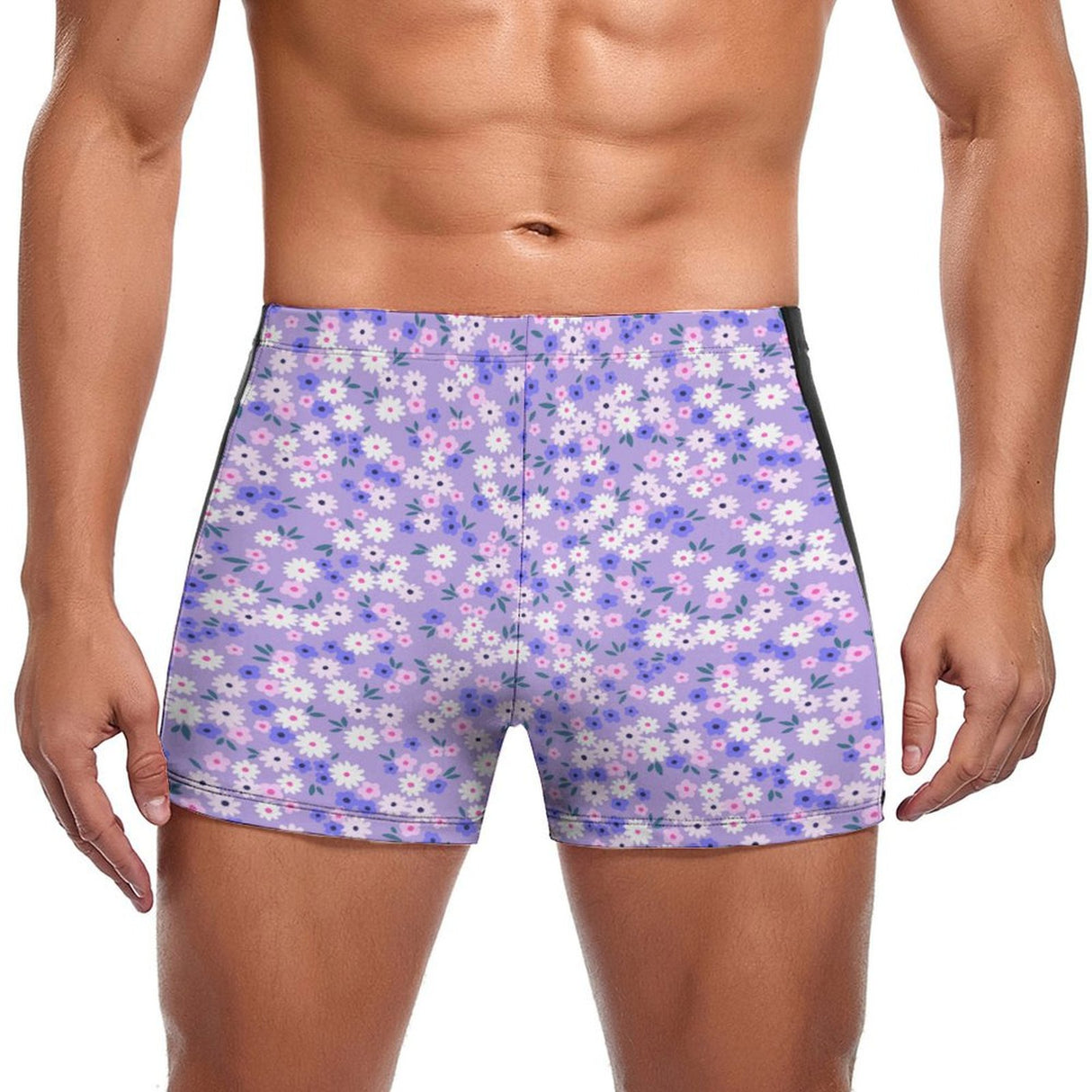 Purple Glory (Square Cut Trunks)-Square Cut Trunks-Swish Embassy