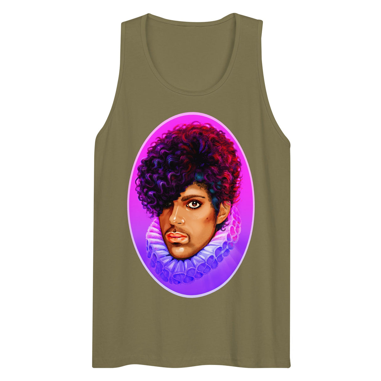 Purple Ruffles (Tank Top)-Tank Top-Swish Embassy