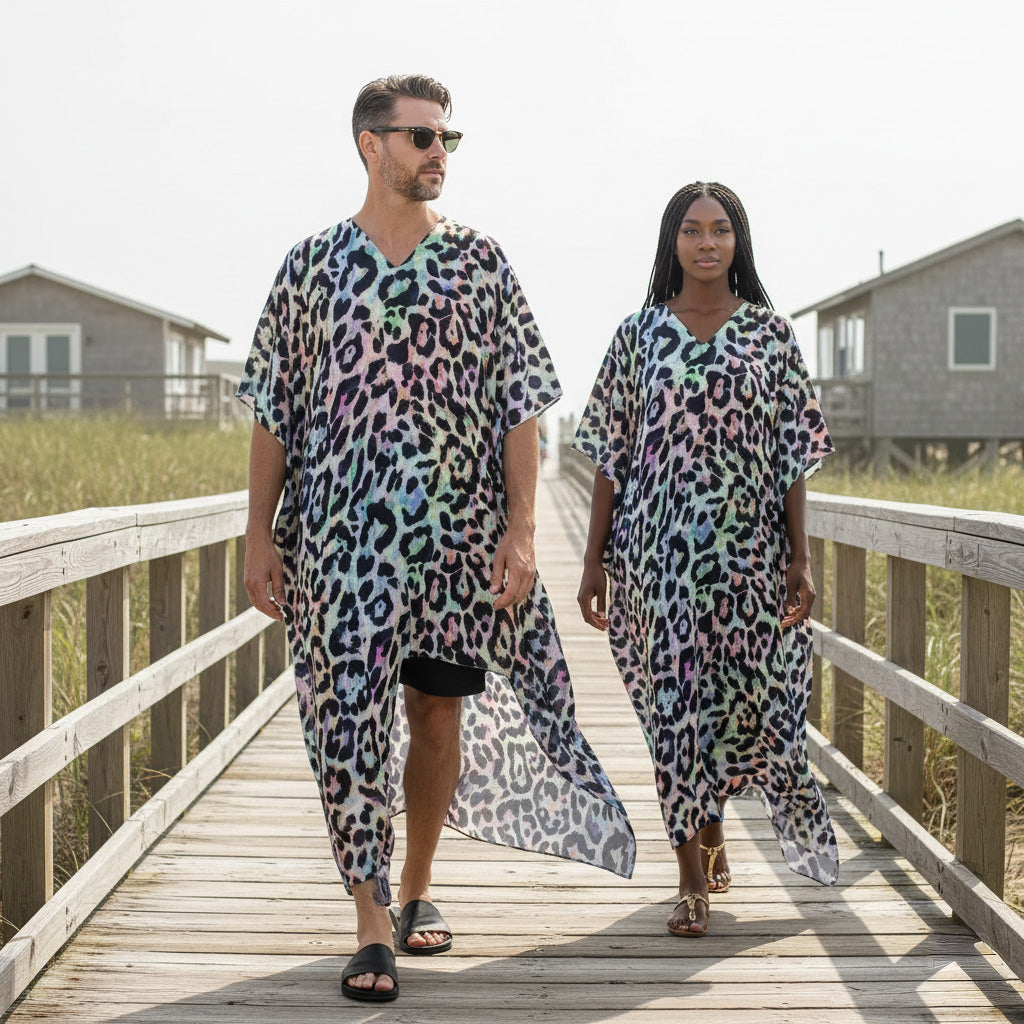 Rainbow Leopard (Kaftan)