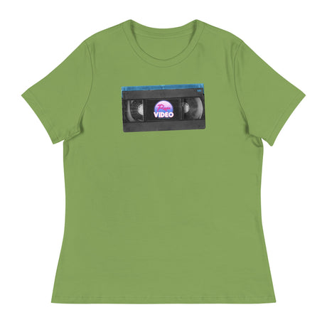 Rose Video (Women's Relaxed T-Shirt)-Women's T-Shirts-Swish Embassy