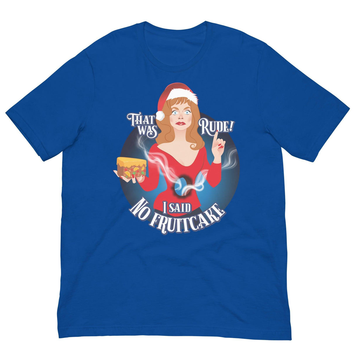 Rude Fruitcake-T-Shirts-Swish Embassy