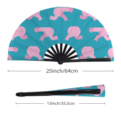 Running Start (Folding Clack Fan)-Folding Fans-Swish Embassy