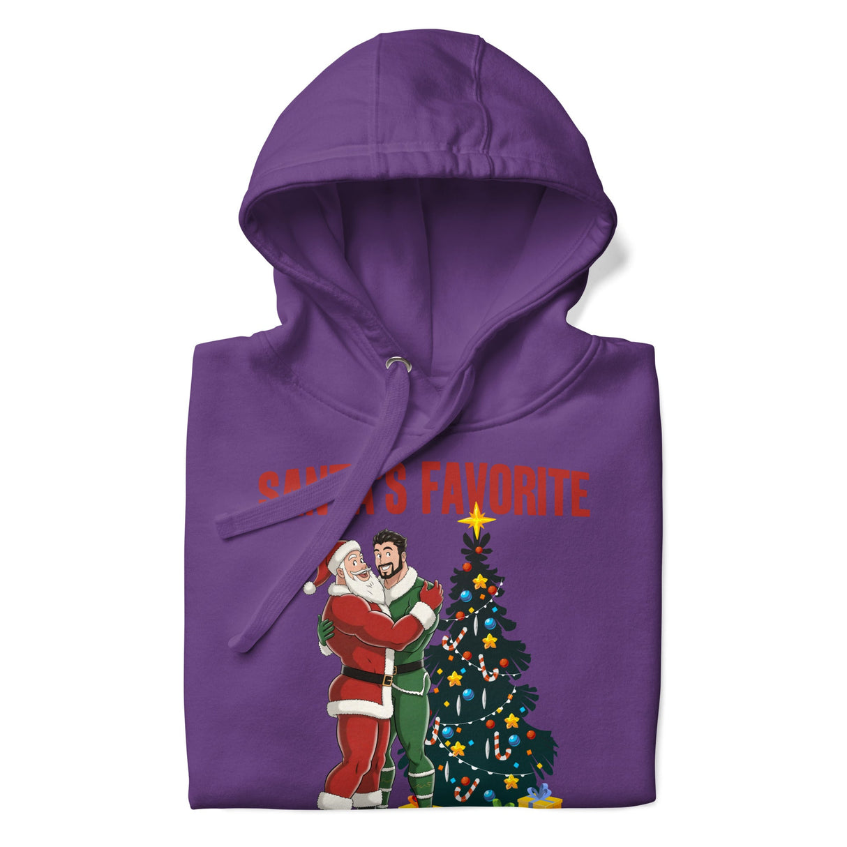 Santa's Favorite (Hoodie)-Christmas Hoodies-Swish Embassy