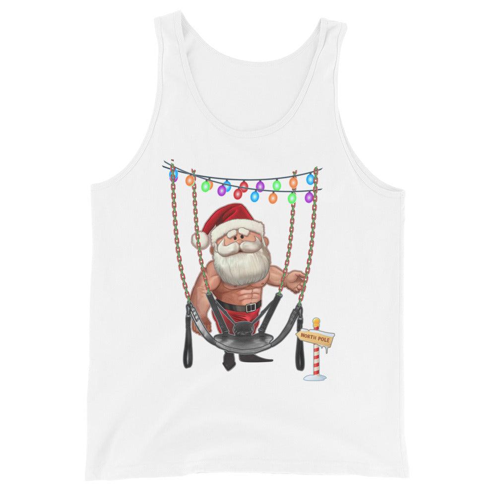 Santa's Sleigh (Tank Top)-Christmas Tank Tops-Swish Embassy
