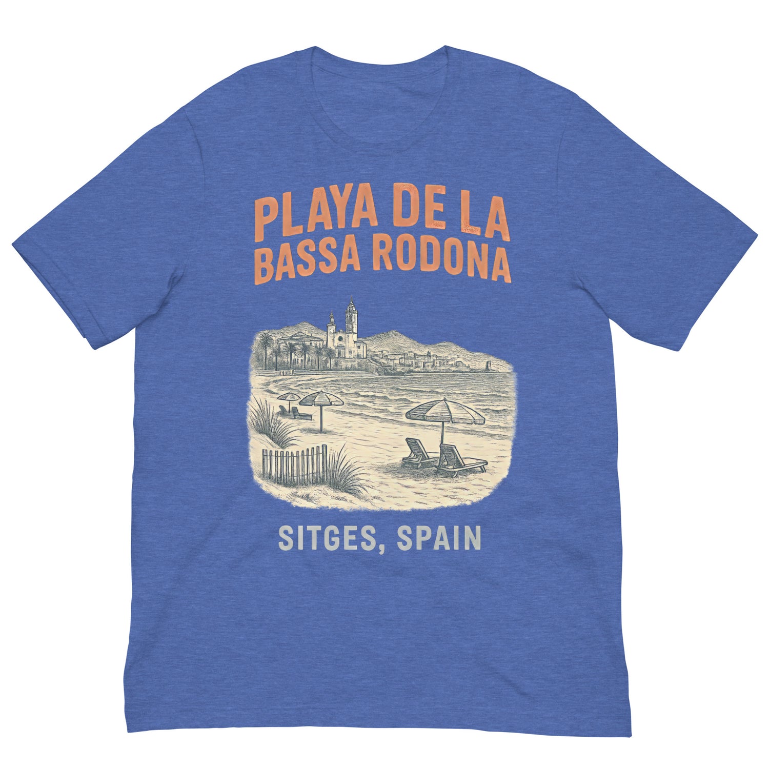 Sitges Beach-T-Shirts-Swish Embassy
