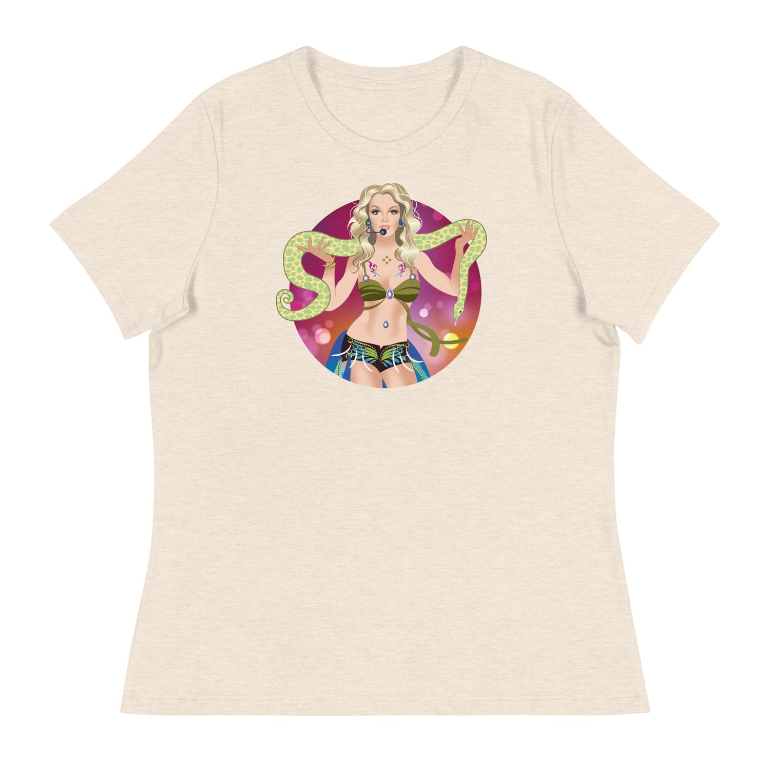 Slither (Women's Relaxed T-Shirt)-Women's T-Shirts-Swish Embassy