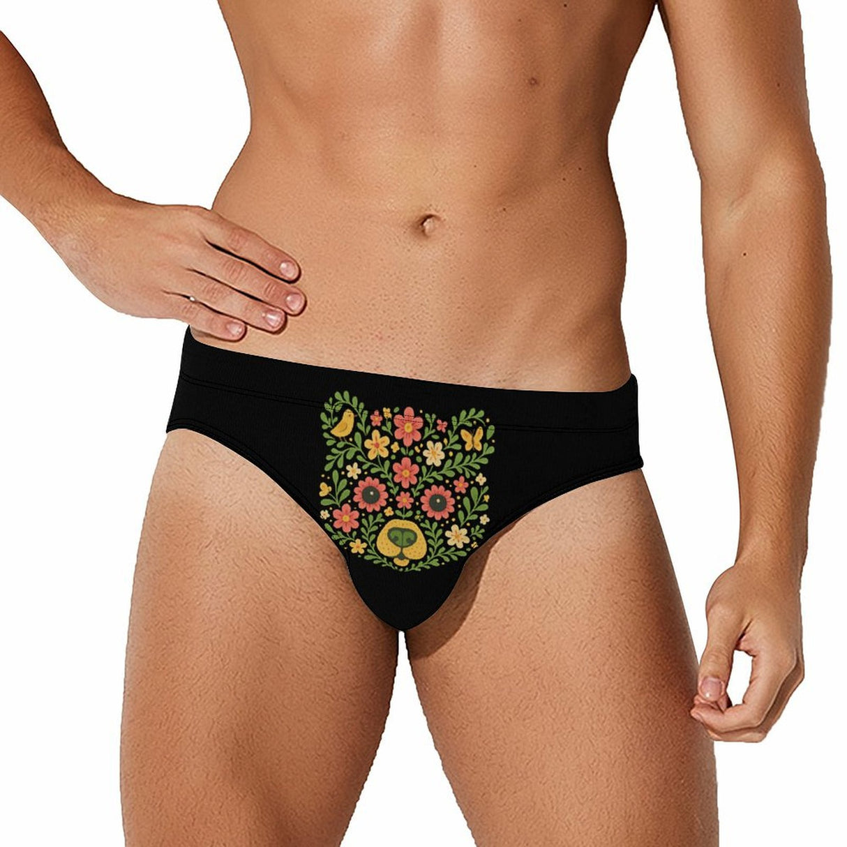 Spring Bear (Swim Briefs)-Swim Briefs-Swish Embassy