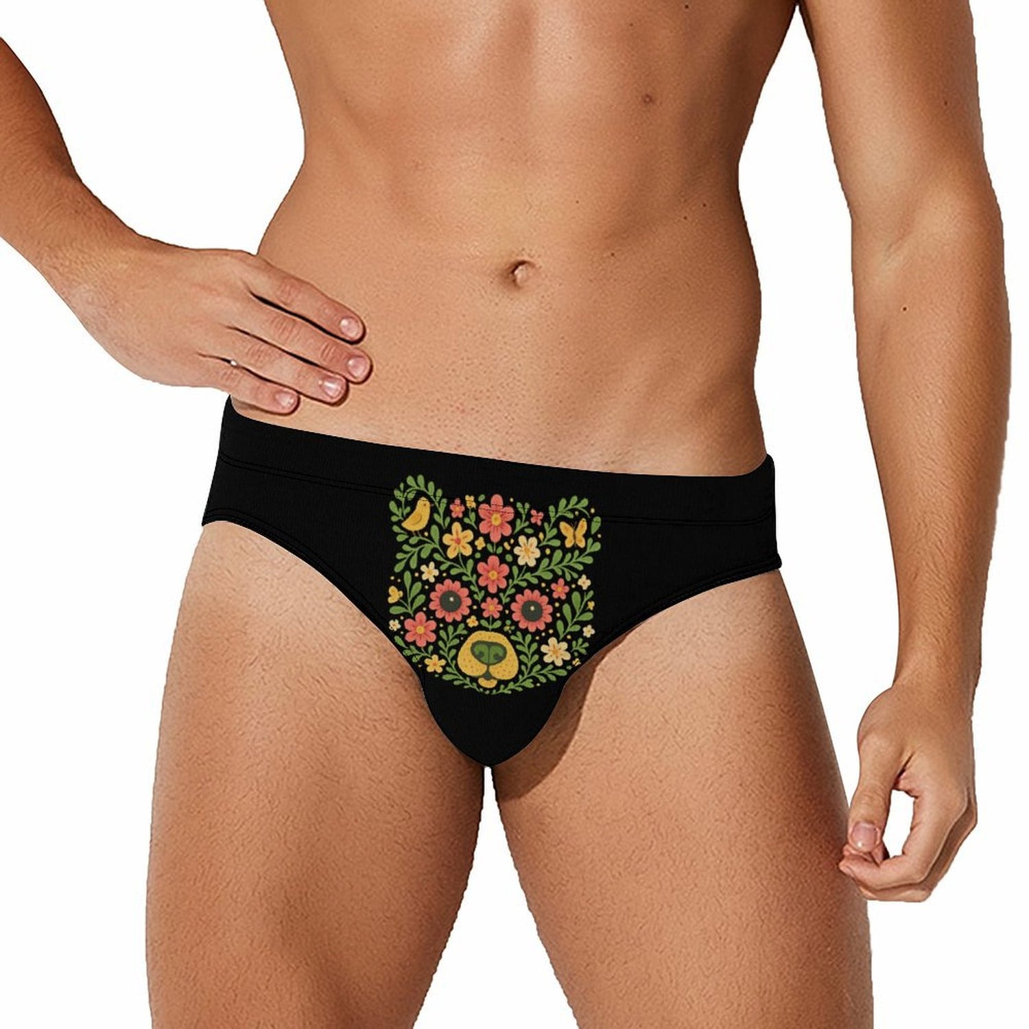 Spring Bear (Swim Briefs)-Swim Briefs-Swish Embassy